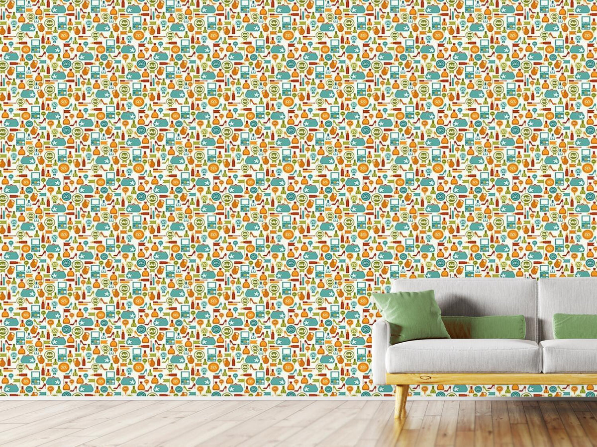 patterned-wallpaper-ladies-summer-sale