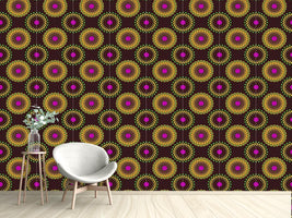 patterned-wallpaper-hypnotic-flowers