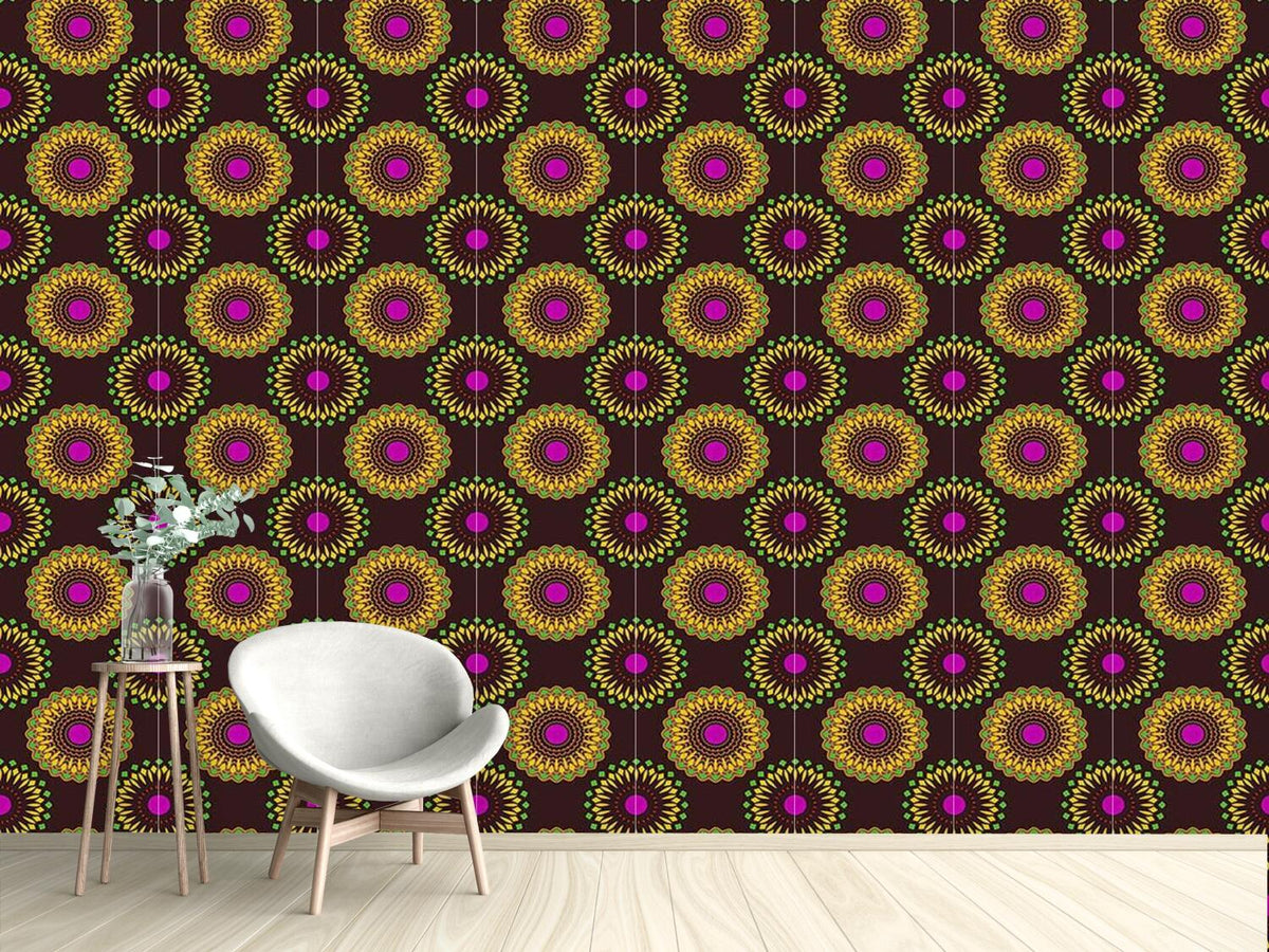 patterned-wallpaper-hypnotic-flowers