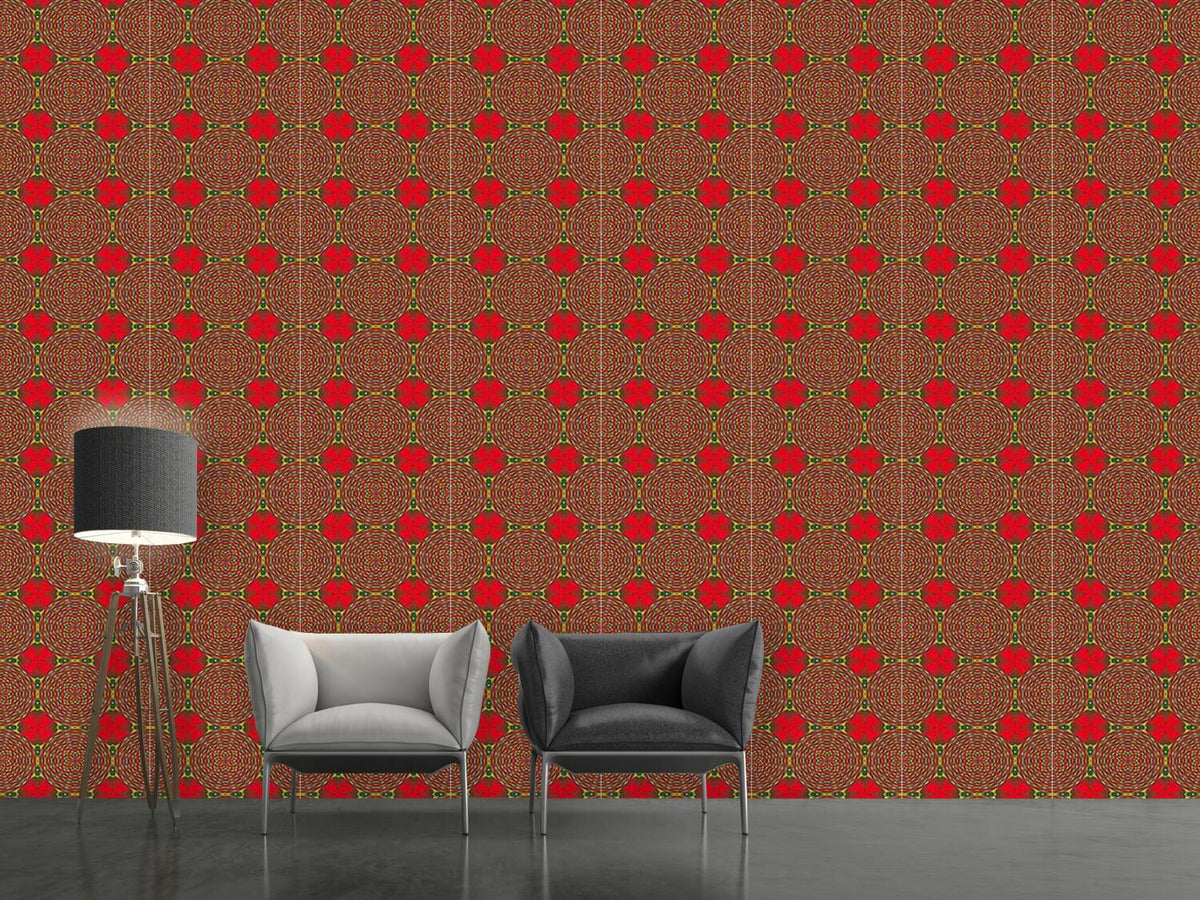 patterned-wallpaper-rainbow-facets