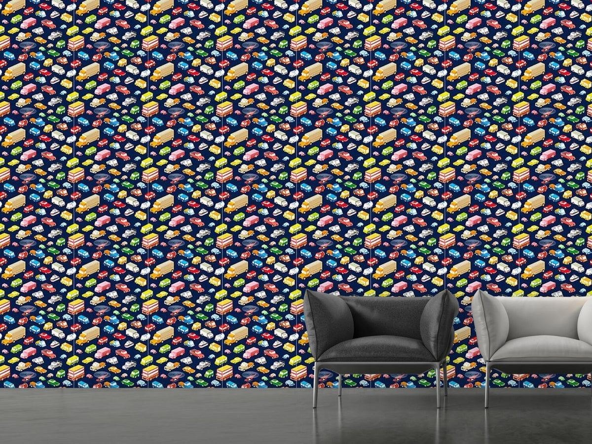 patterned-wallpaper-urban-traffic