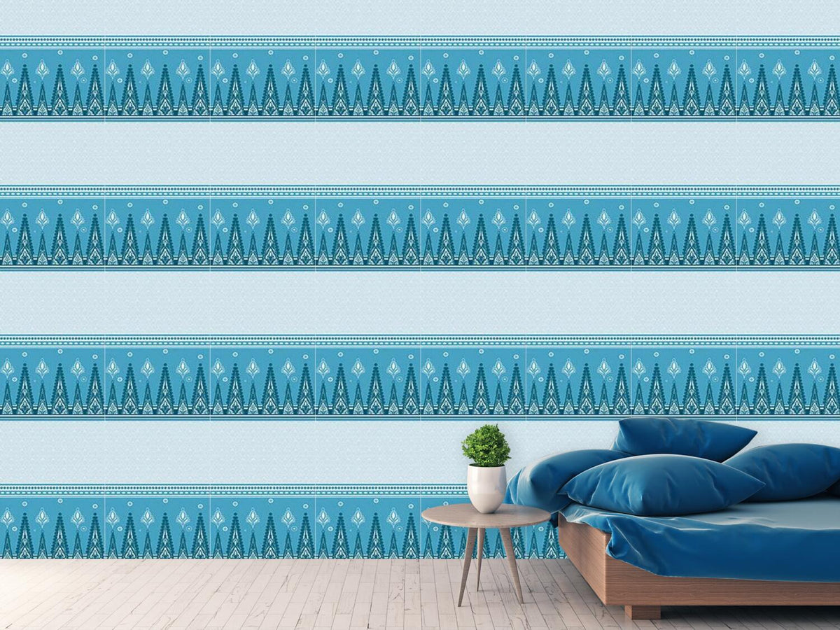 patterned-wallpaper-saree-in-summer