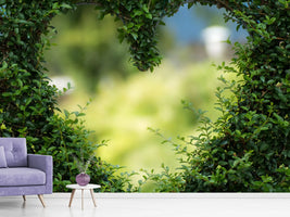 photo-wallpaper-the-heart-in-the-hedge