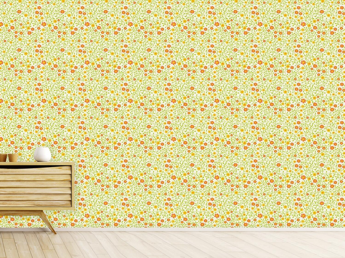 patterned-wallpaper-wild-roses-in-the-sun