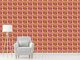 patterned-wallpaper-flower-tiles