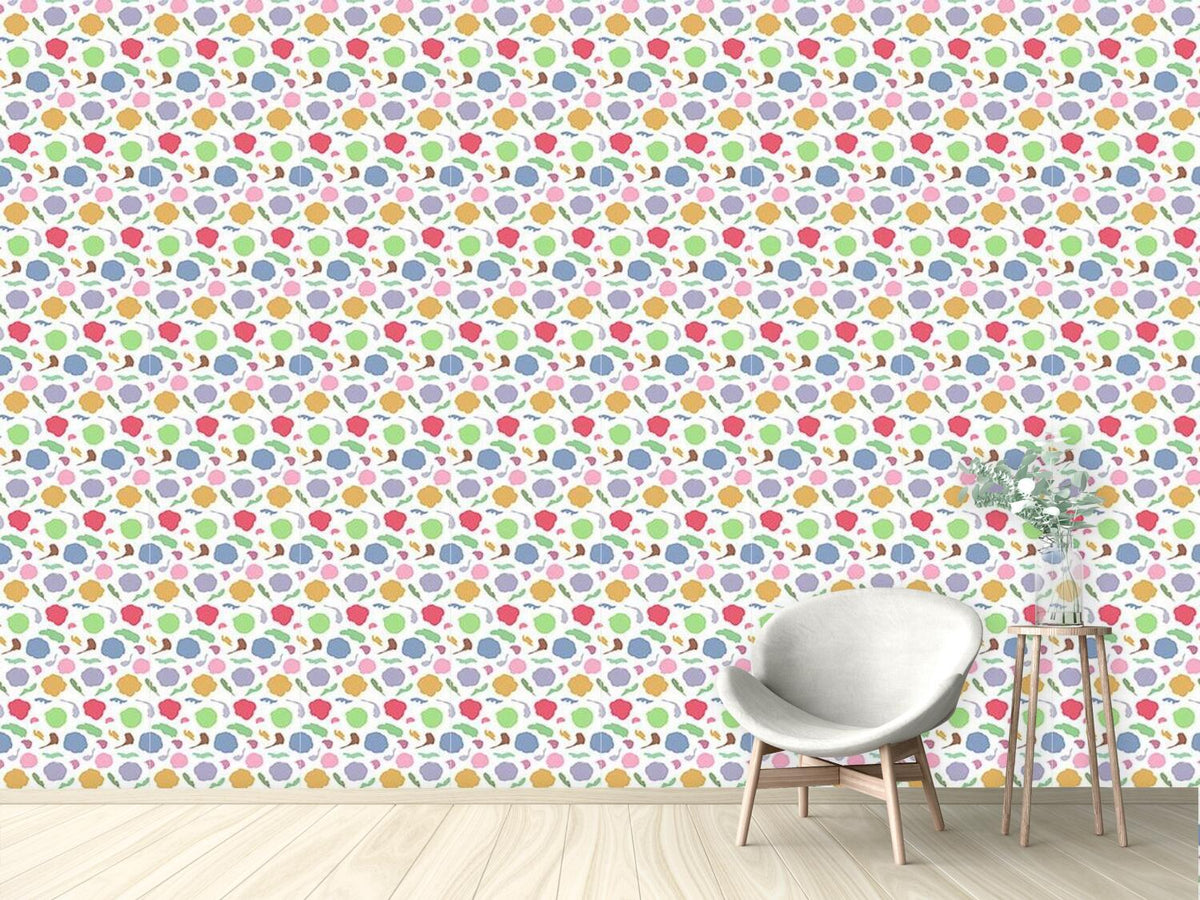 patterned-wallpaper-kindergarten-flowers