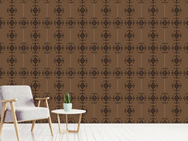 patterned-wallpaper-gothic-brown