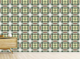 patterned-wallpaper-checks-hunt