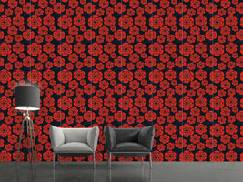 patterned-wallpaper-night-roses