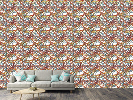 patterned-wallpaper-glass-bead-chains