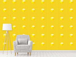 patterned-wallpaper-honeycomb