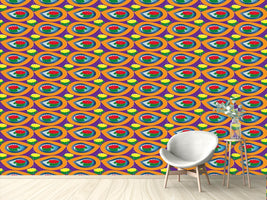 patterned-wallpaper-tropic-drop-water-lillies