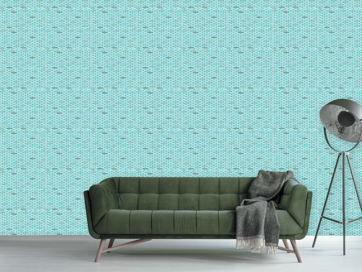 patterned-wallpaper-blue-brick-wall