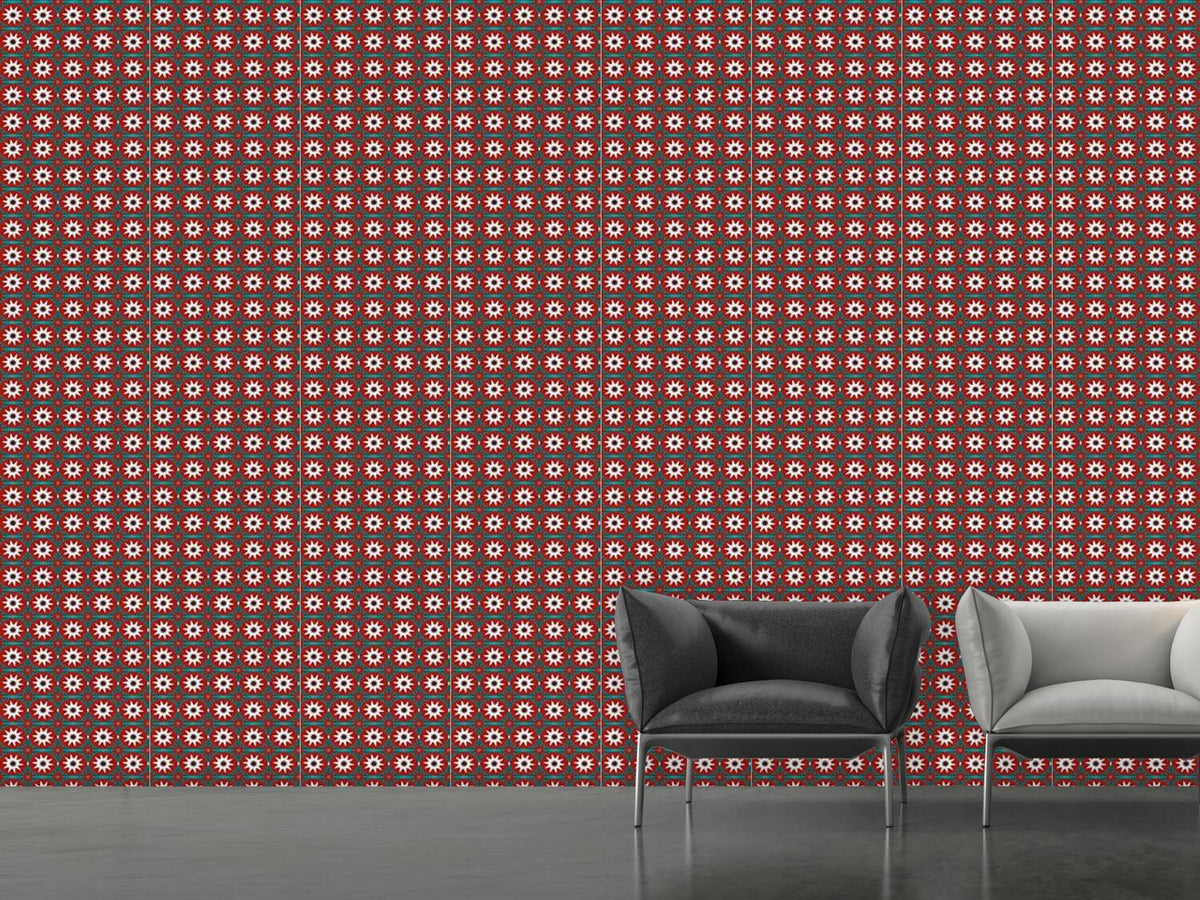 patterned-wallpaper-christmas-star