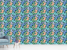 patterned-wallpaper-butterflies-in-blue