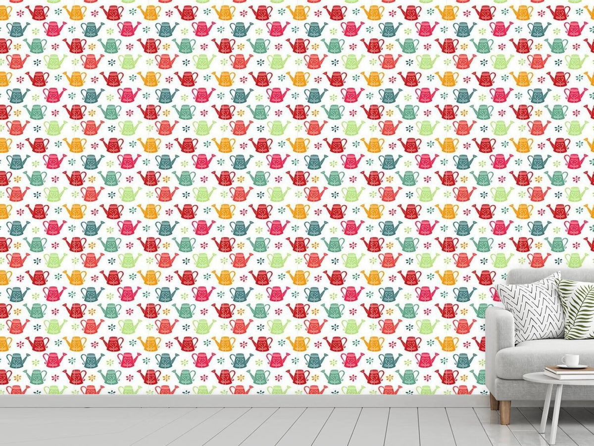 patterned-wallpaper-watering-can-romance
