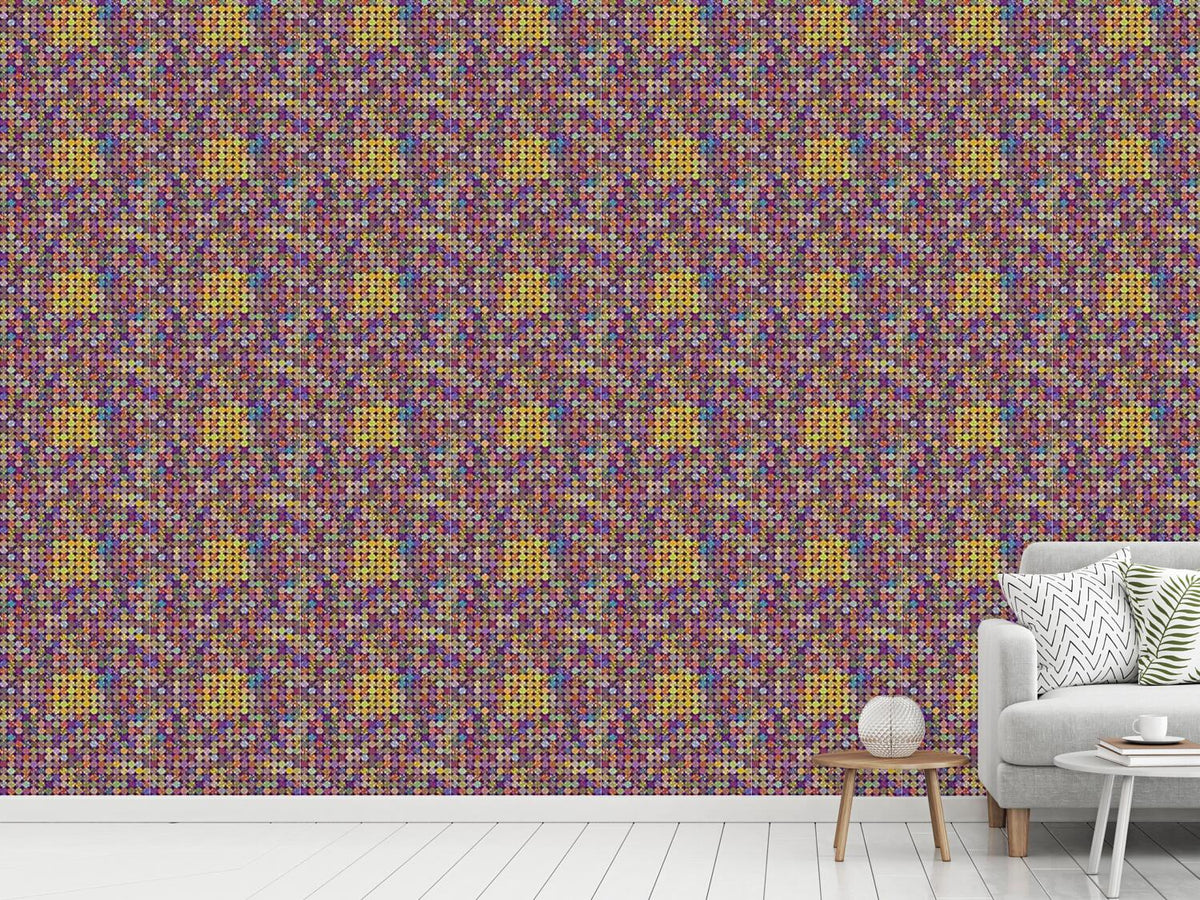 patterned-wallpaper-pixeled-dots